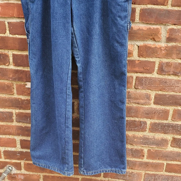 Vintage Smith's Flannel‎ lined vintage workweek jeans 36/32 - Picture 4 of 10